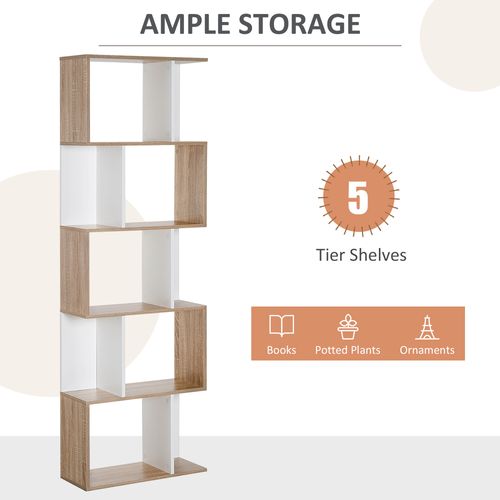 5-tier Display Shelving Storage Unit