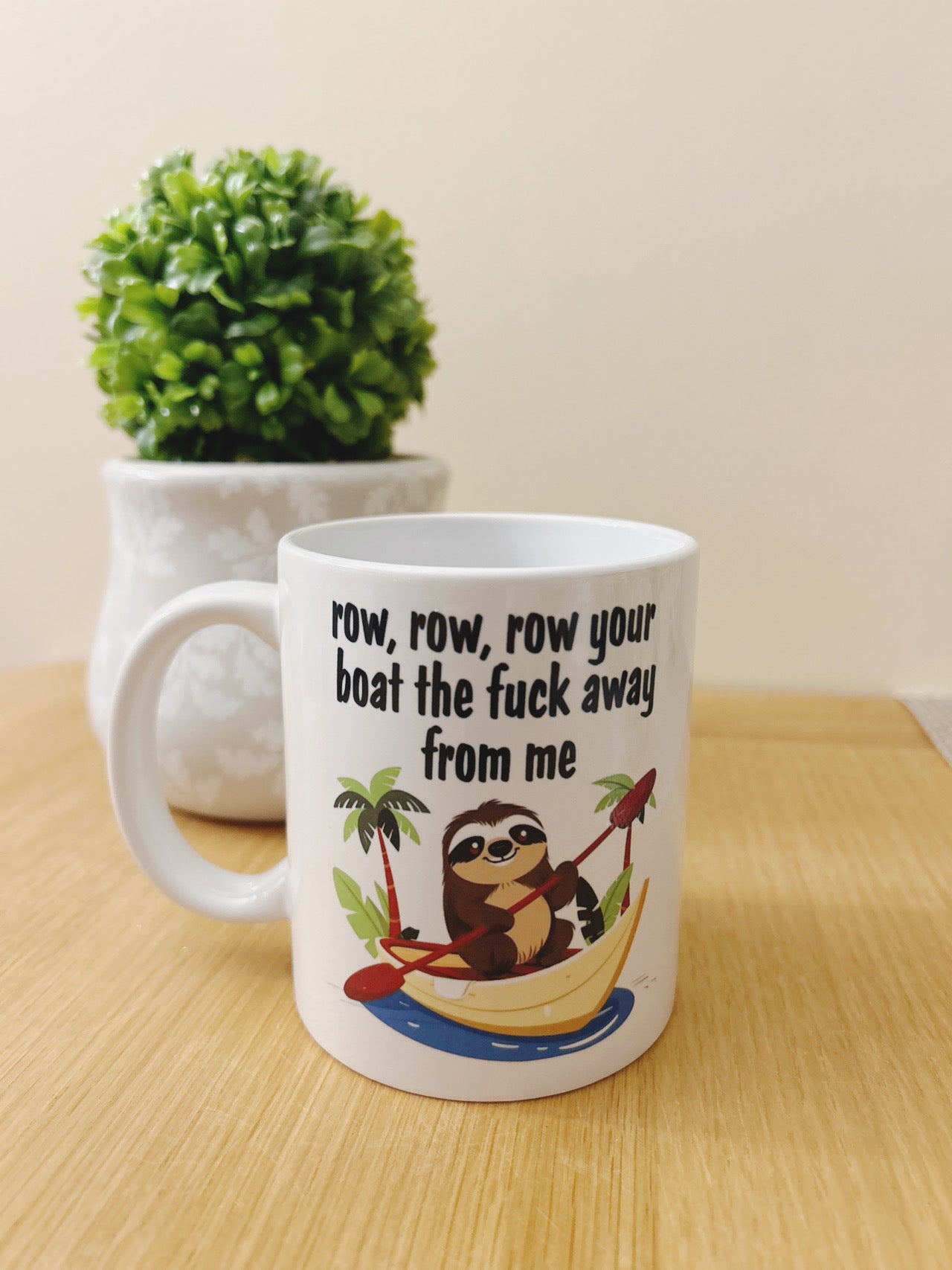 Row Row Row Your Boat Mug or Travel Mug