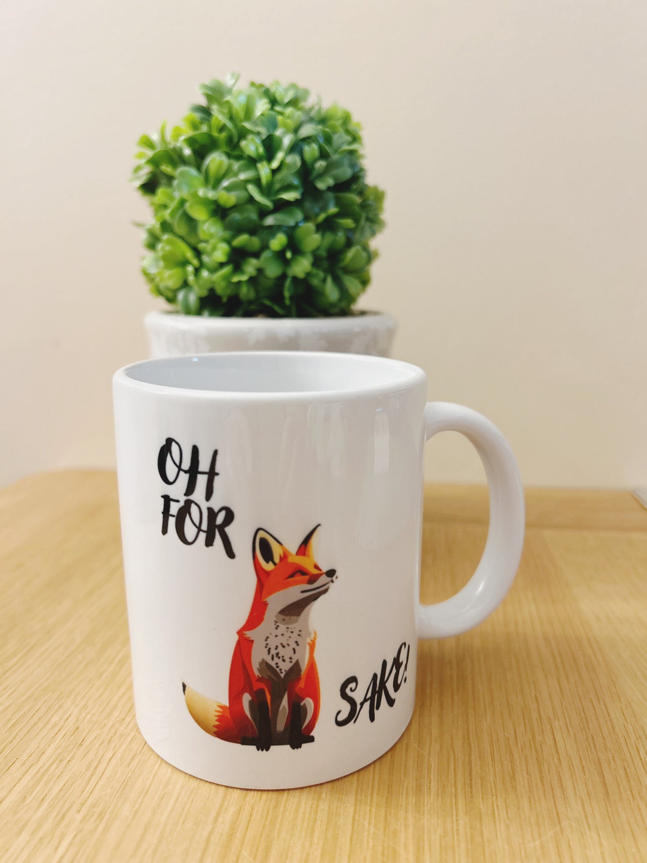 For Fox Sake Mug or Travel Mug
