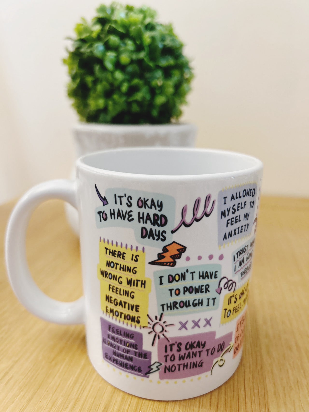 My Mental Health Cup. Mug or Travel Mug