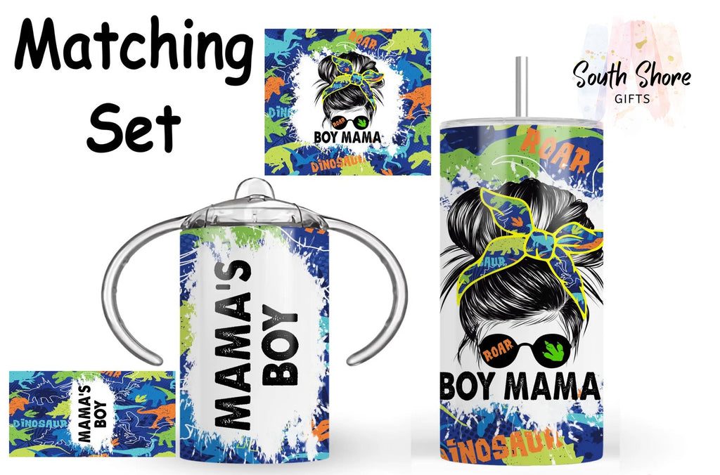 Mama & Mama's Boy Tumbler Set