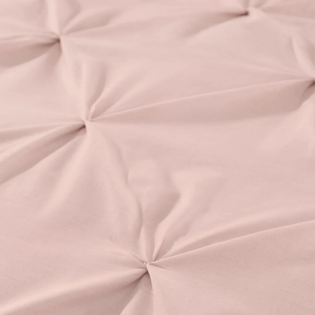 Lara Duvet Cover Set in Blush