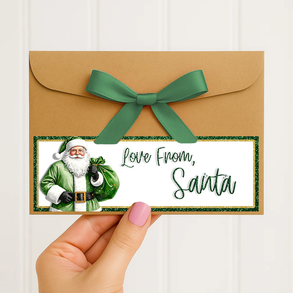 Love From Santa, Gifting Envelope
