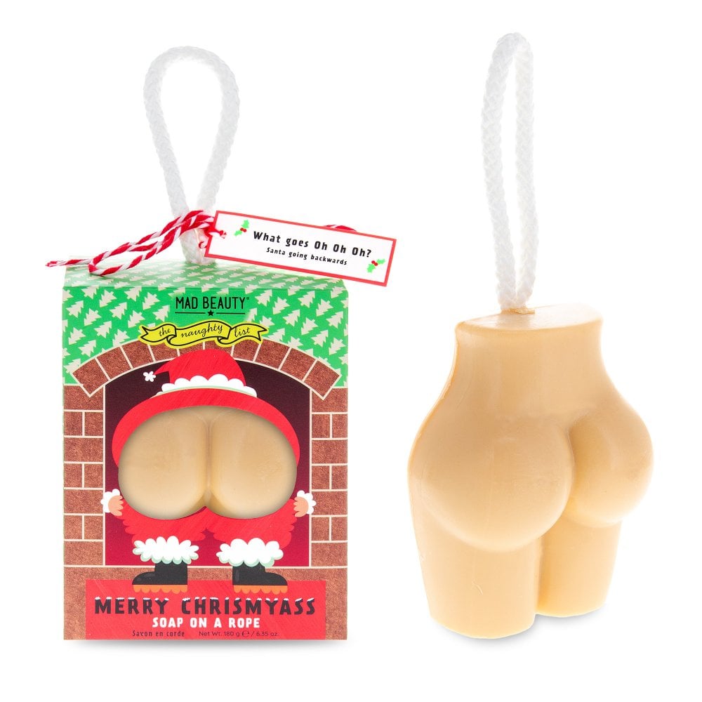The Naughty List Merry Chrismyass - Soap On A Rope