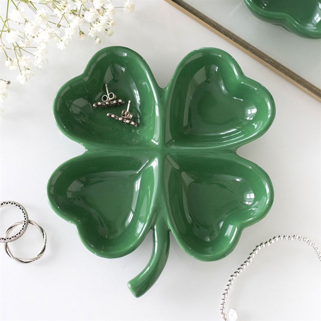 Four-Leaf Clover Trinket Tray
