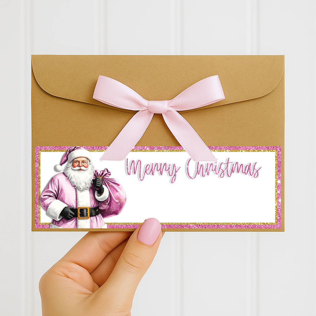 Personalised Gift Envelope with Ribbon