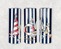 Nautical Design - 20oz Skinny Tumbler