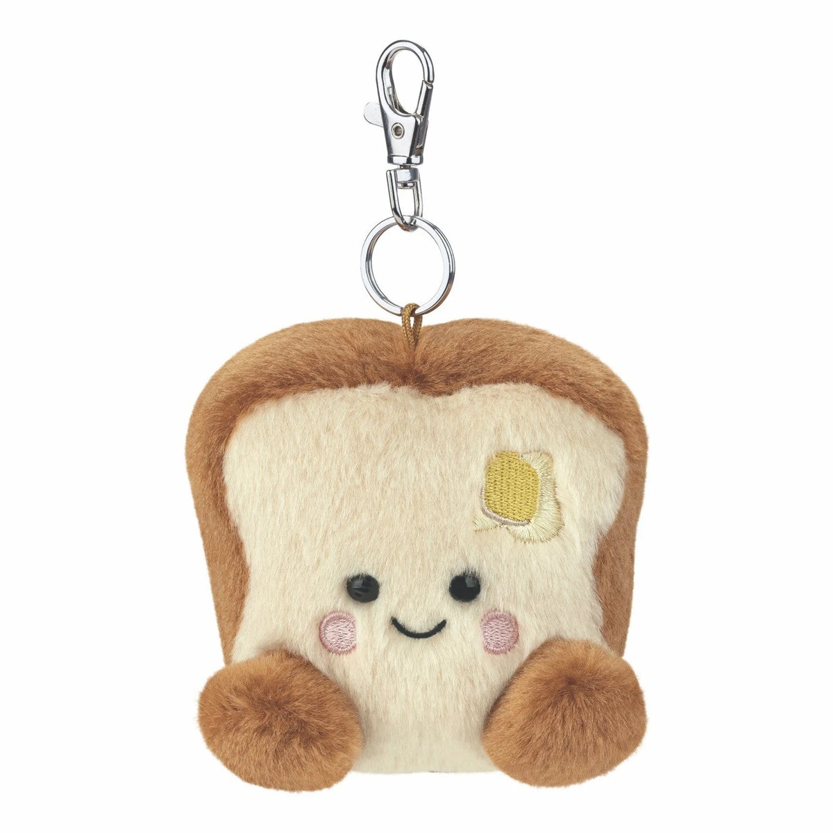 Palm Pals Buttery Toast Clip-On - 10cm