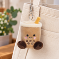 Palm Pals Milky Tea Boba Clip-On - 10cm