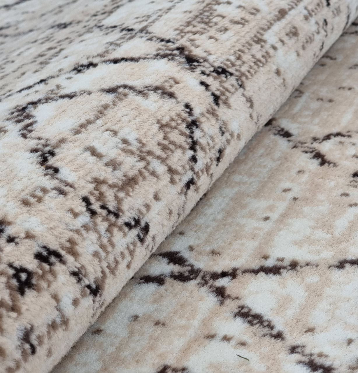 Geometric Cream Rug Diamond Aztec Pattern Rug