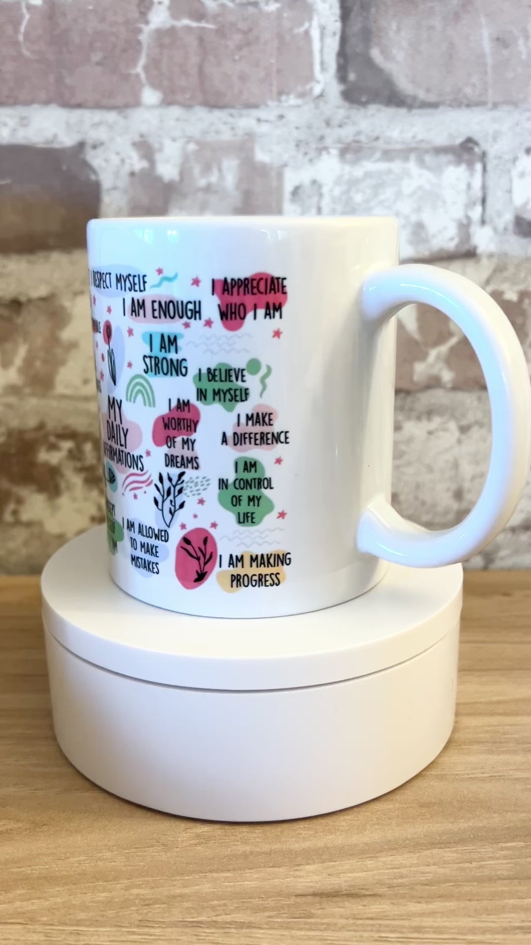 My Daily Affirmations - Pastel Mug or Travel Mug