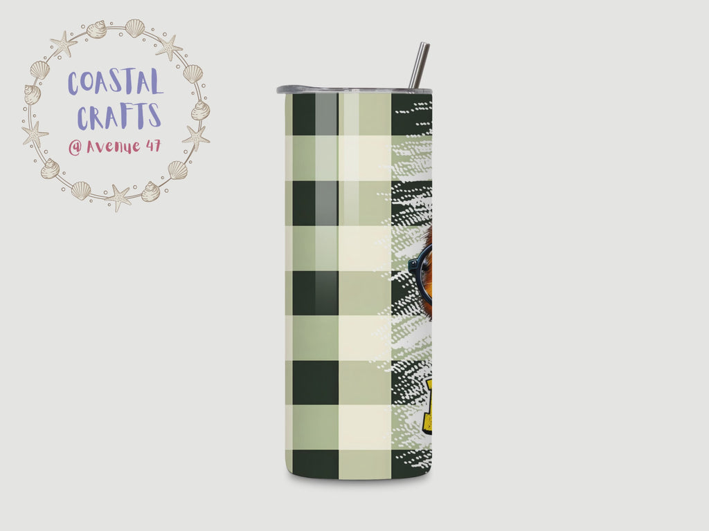 20oz Stainless Steel Skinny Tumbler - Don't Duck