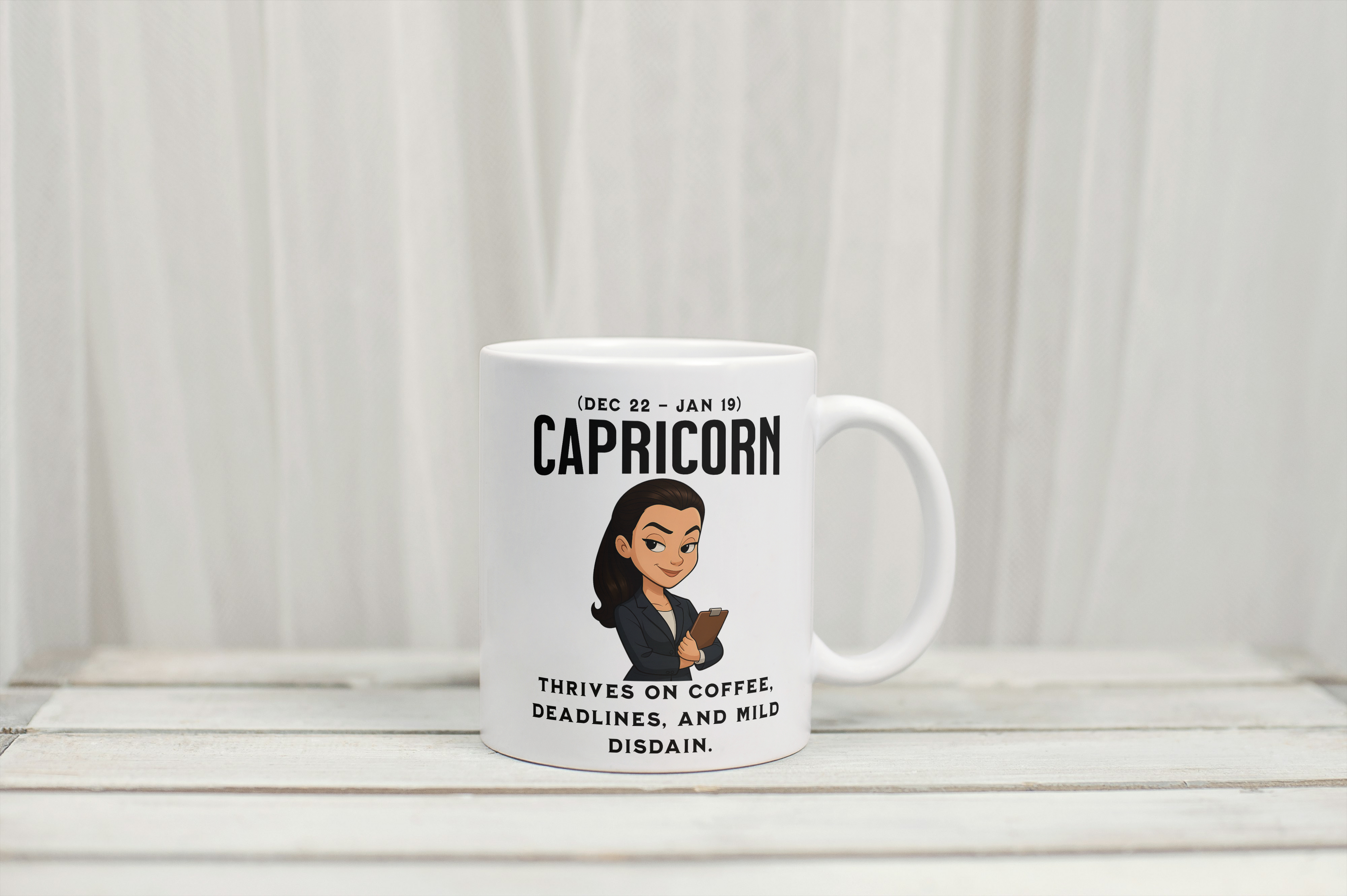 Sarcastic Starsign Mugs - 12 Designs