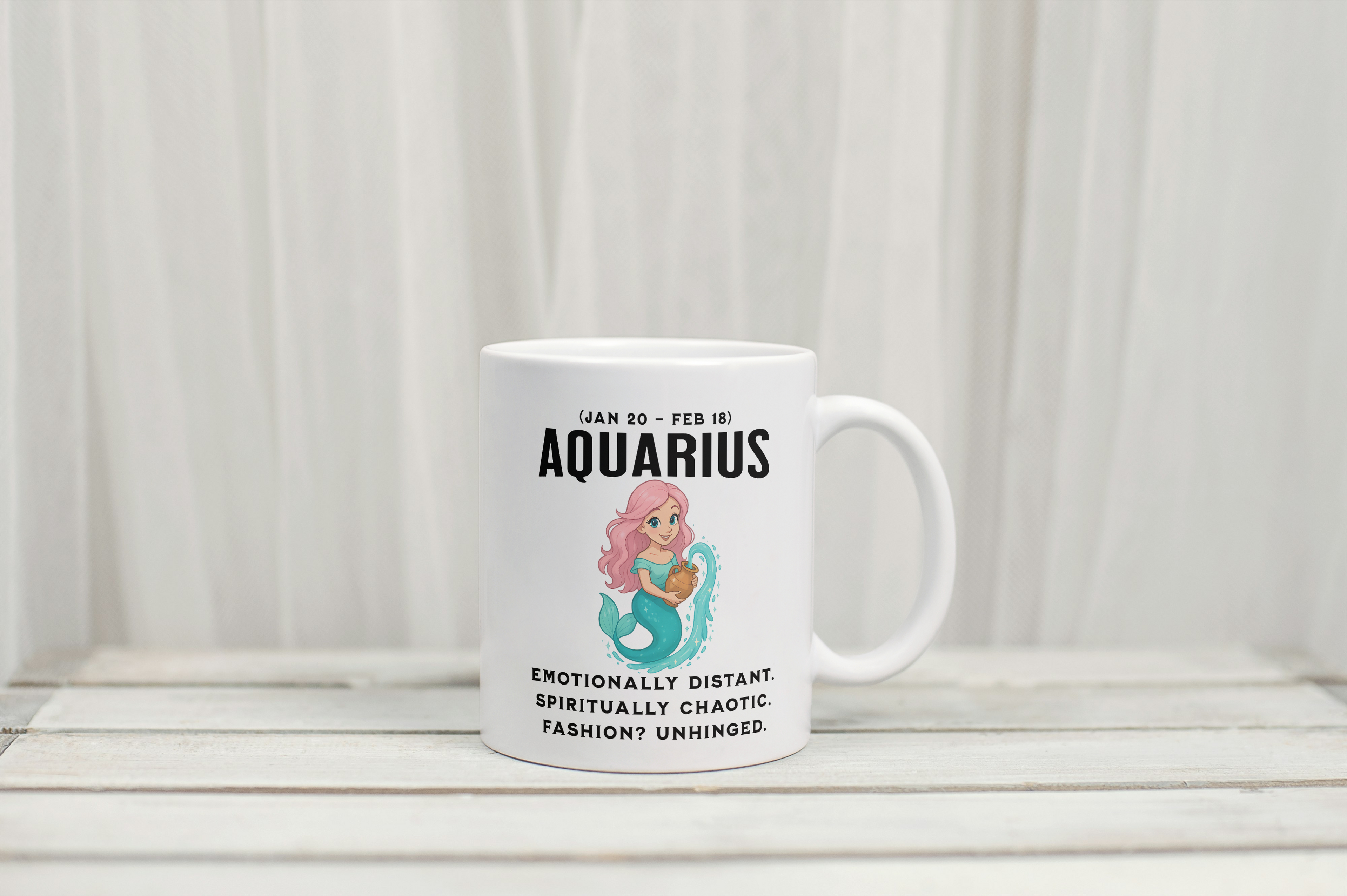 Sarcastic Starsign Mugs - 12 Designs