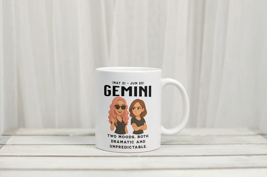 Sarcastic Starsign Mugs - 12 Designs