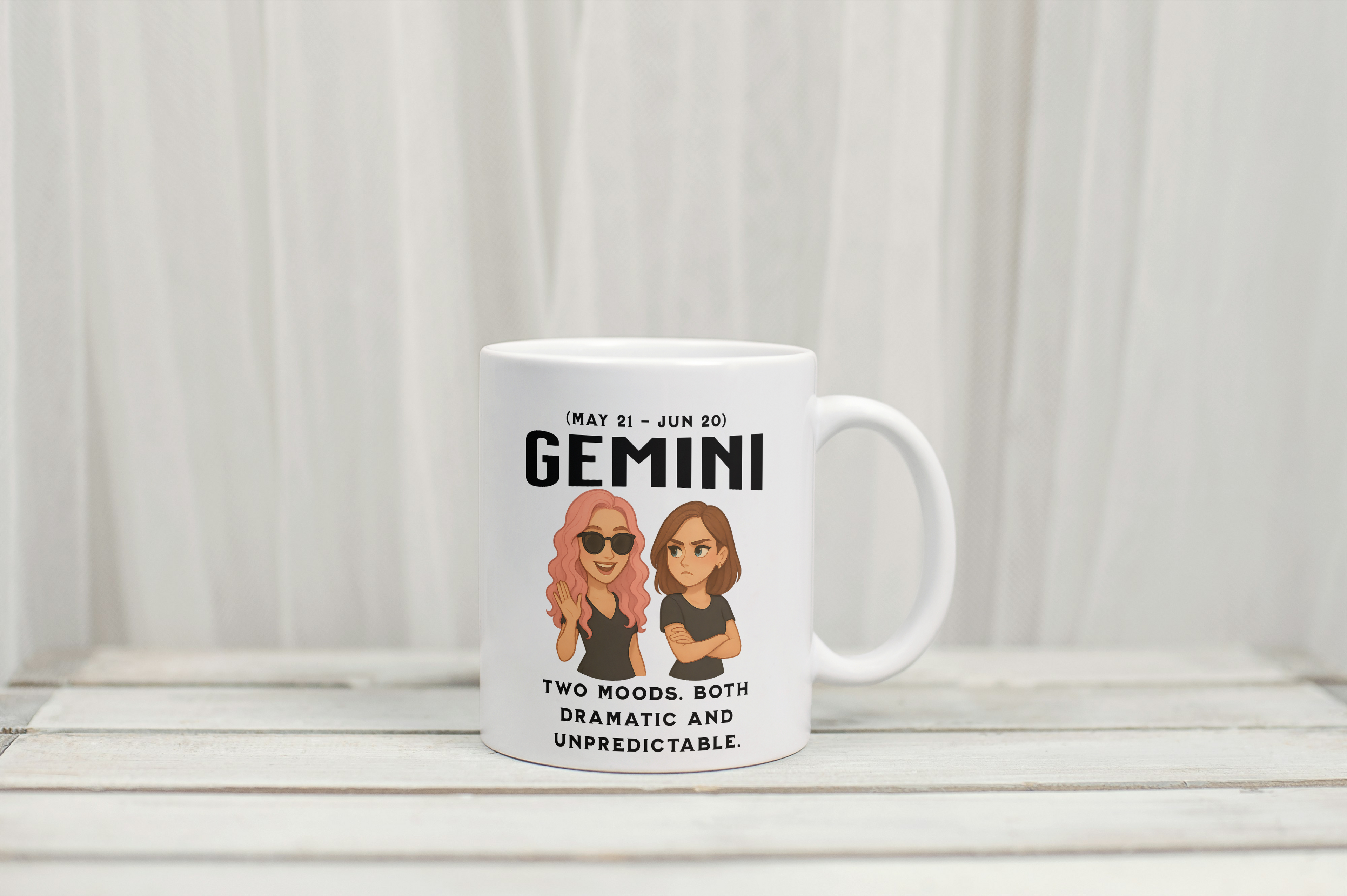 Sarcastic Starsign Mugs - 12 Designs