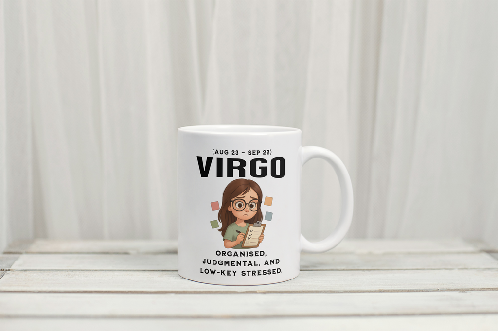 Sarcastic Starsign Mugs - 12 Designs