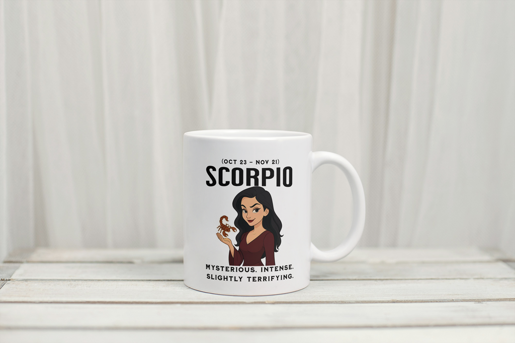 Sarcastic Starsign Mugs - 12 Designs
