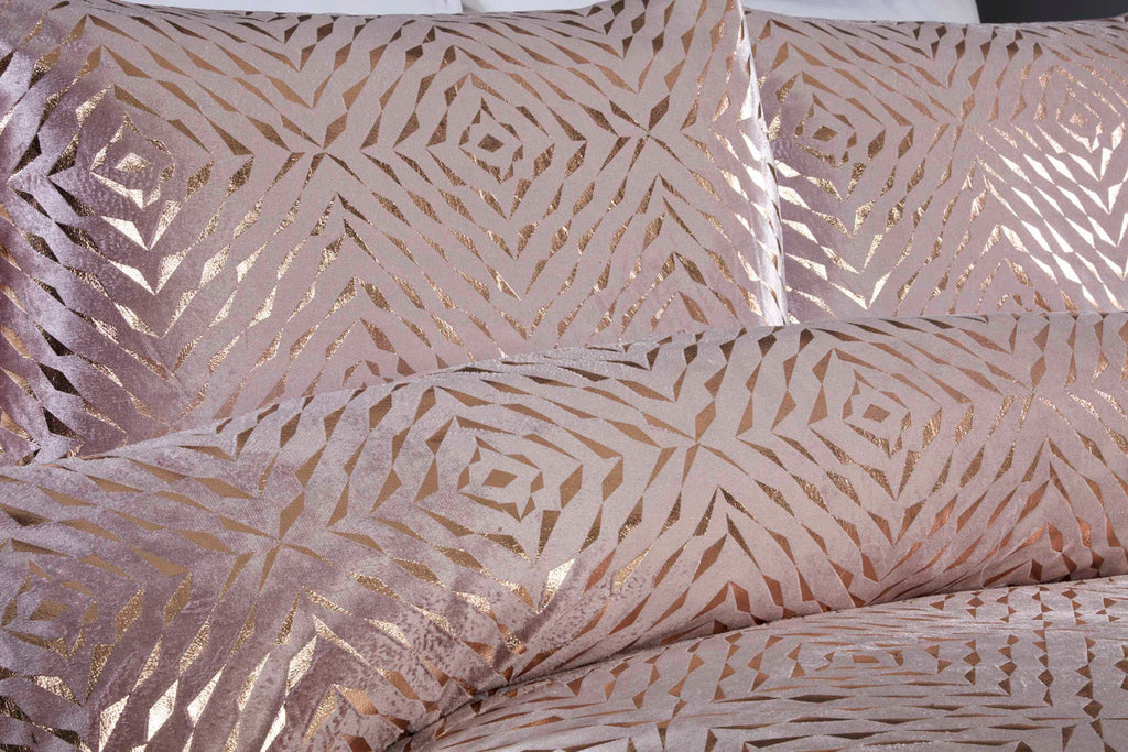 Bellagio Duvet Set - Blush or Silver