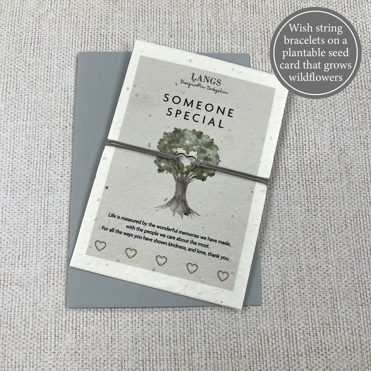 Bracelet Seed Cards - 6 Designs - FREE POSTAGE