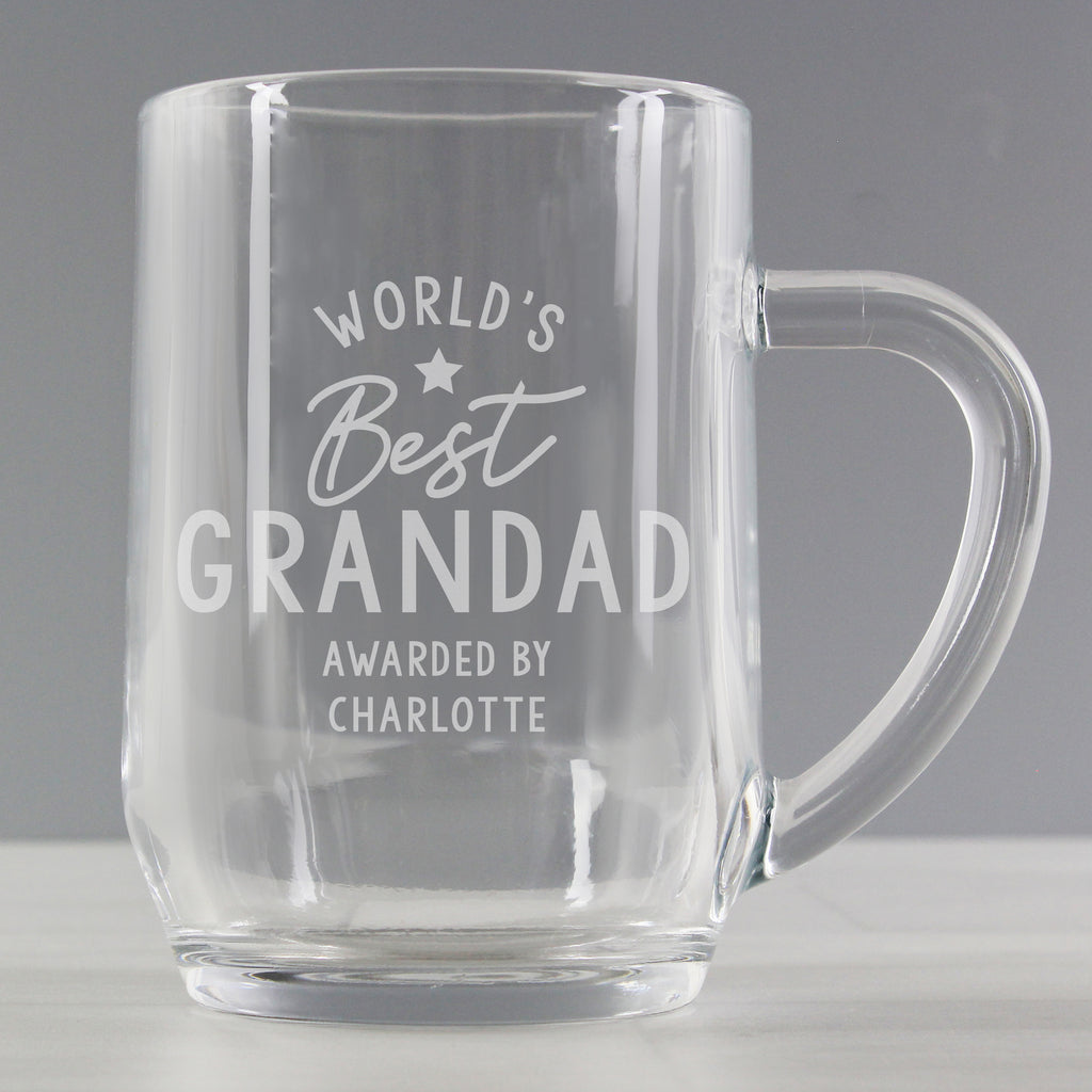Personalised 'Worlds Best' Tankard