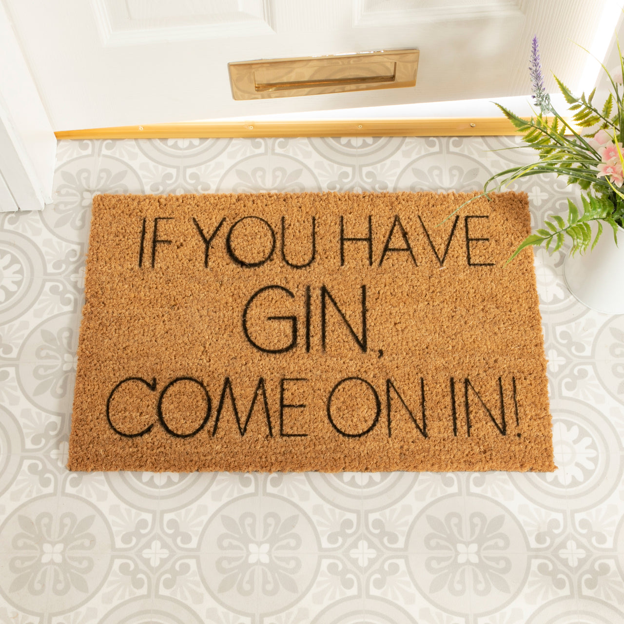If You Have Gin, Come On In Doormat