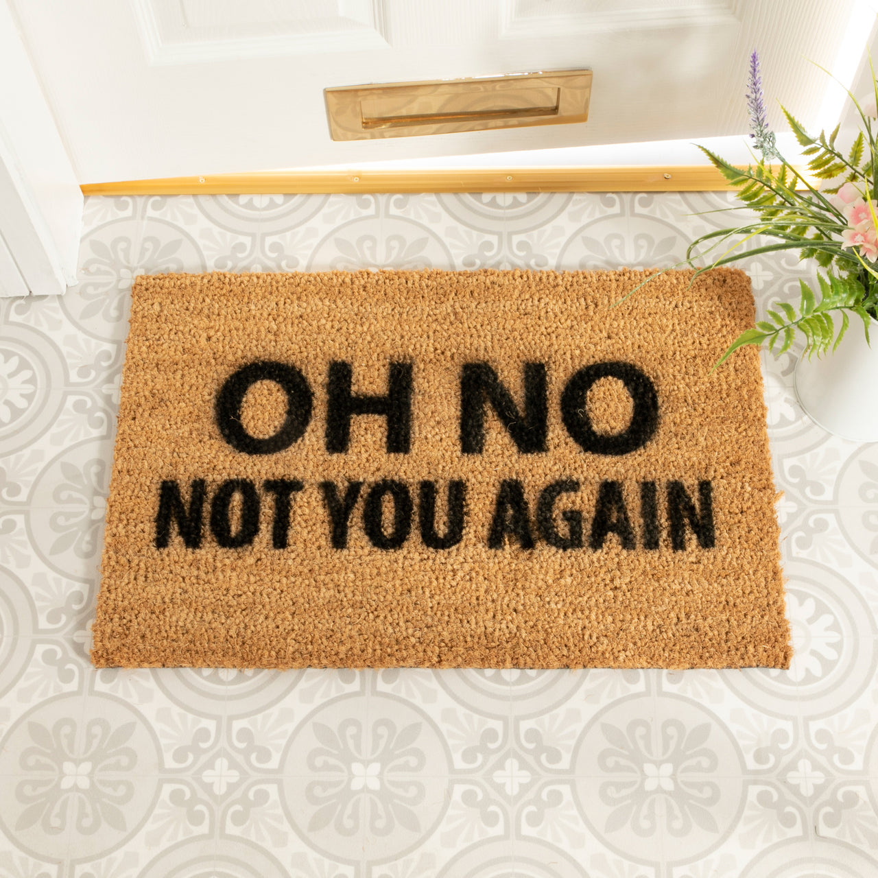 Not You Again Doormat
