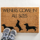 Novelty Wieners Come In All Sizes Sausage Dog Doormat