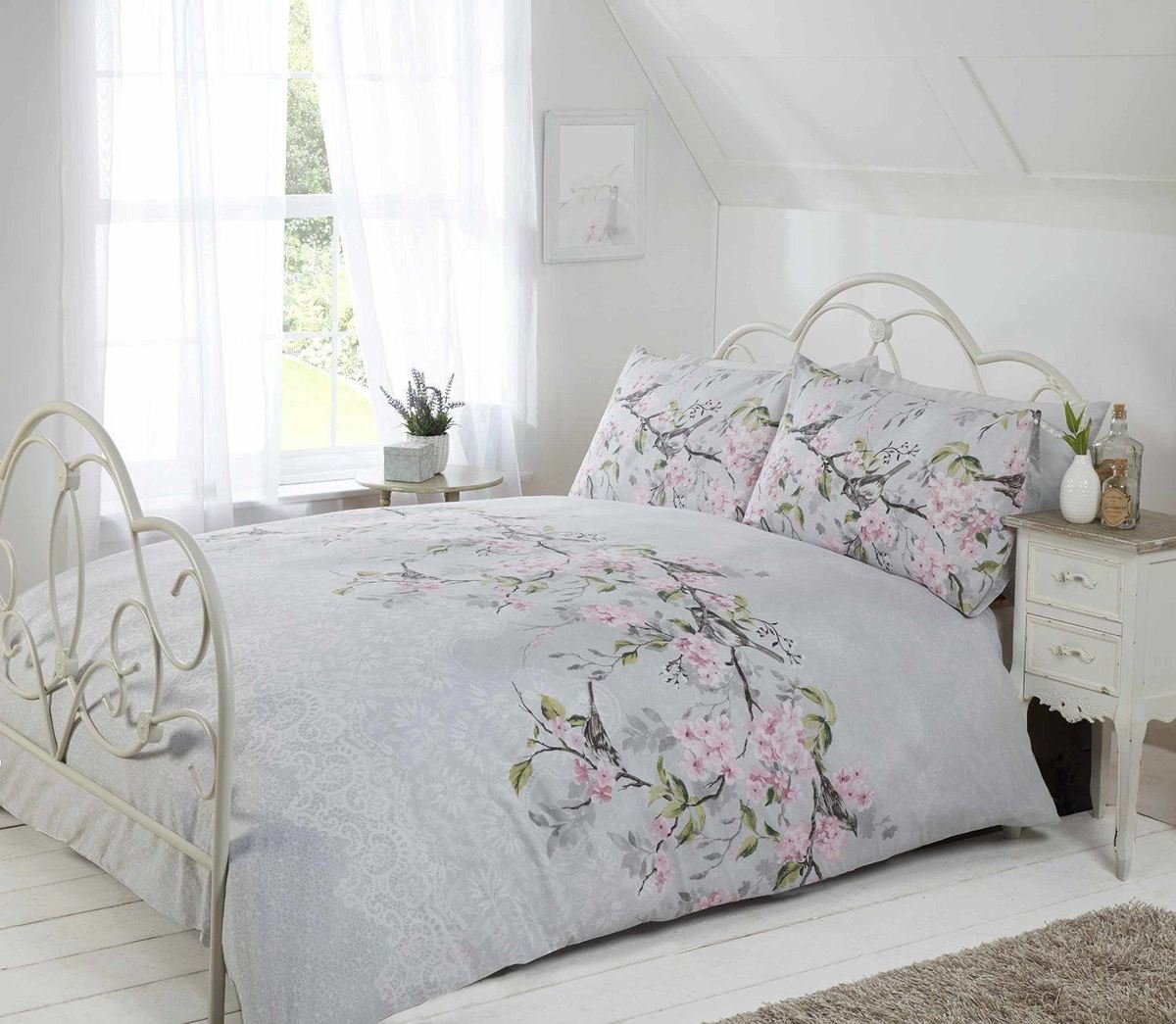 Eloise Bedding Set - Grey
