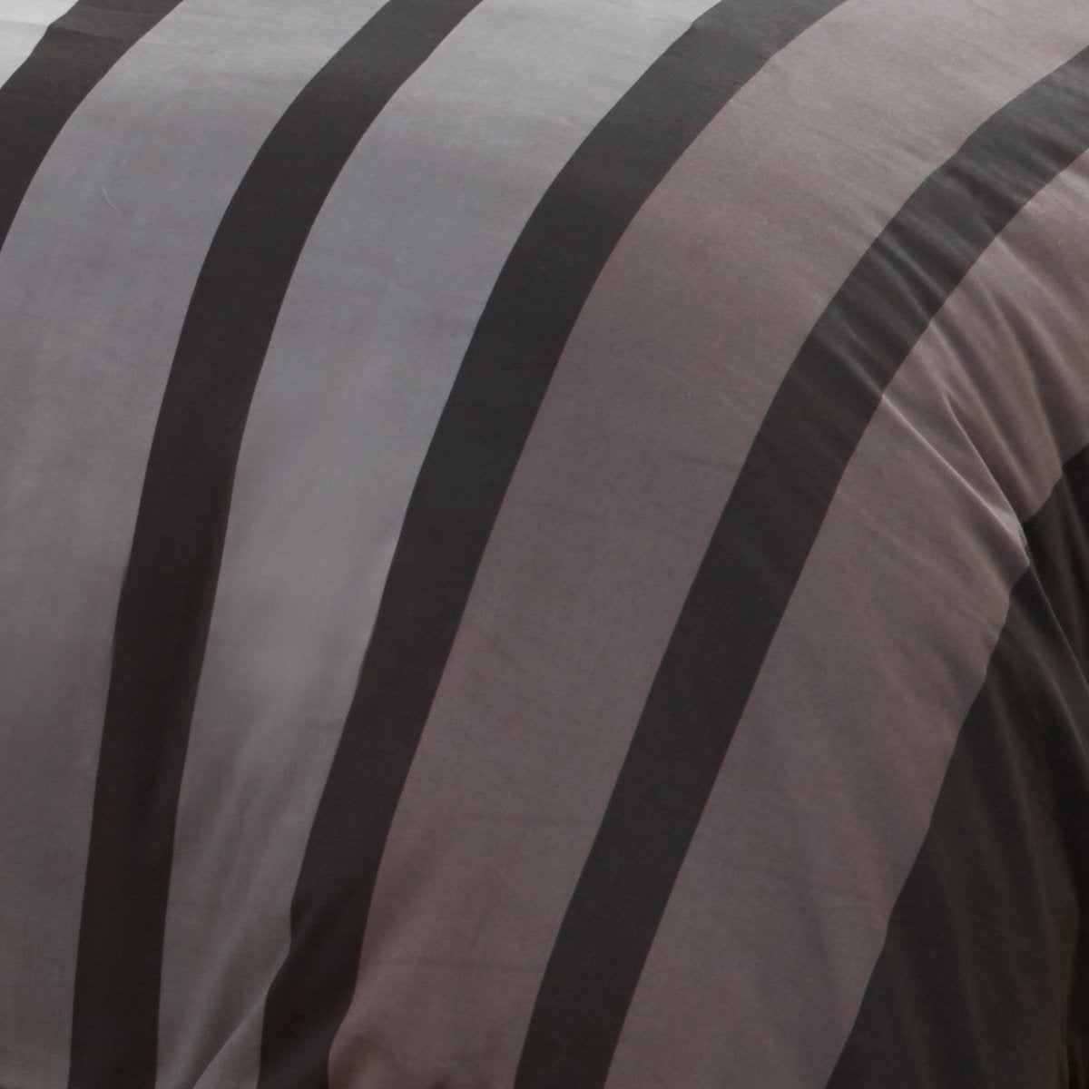 Soho Stripe Bedding - Black/Grey