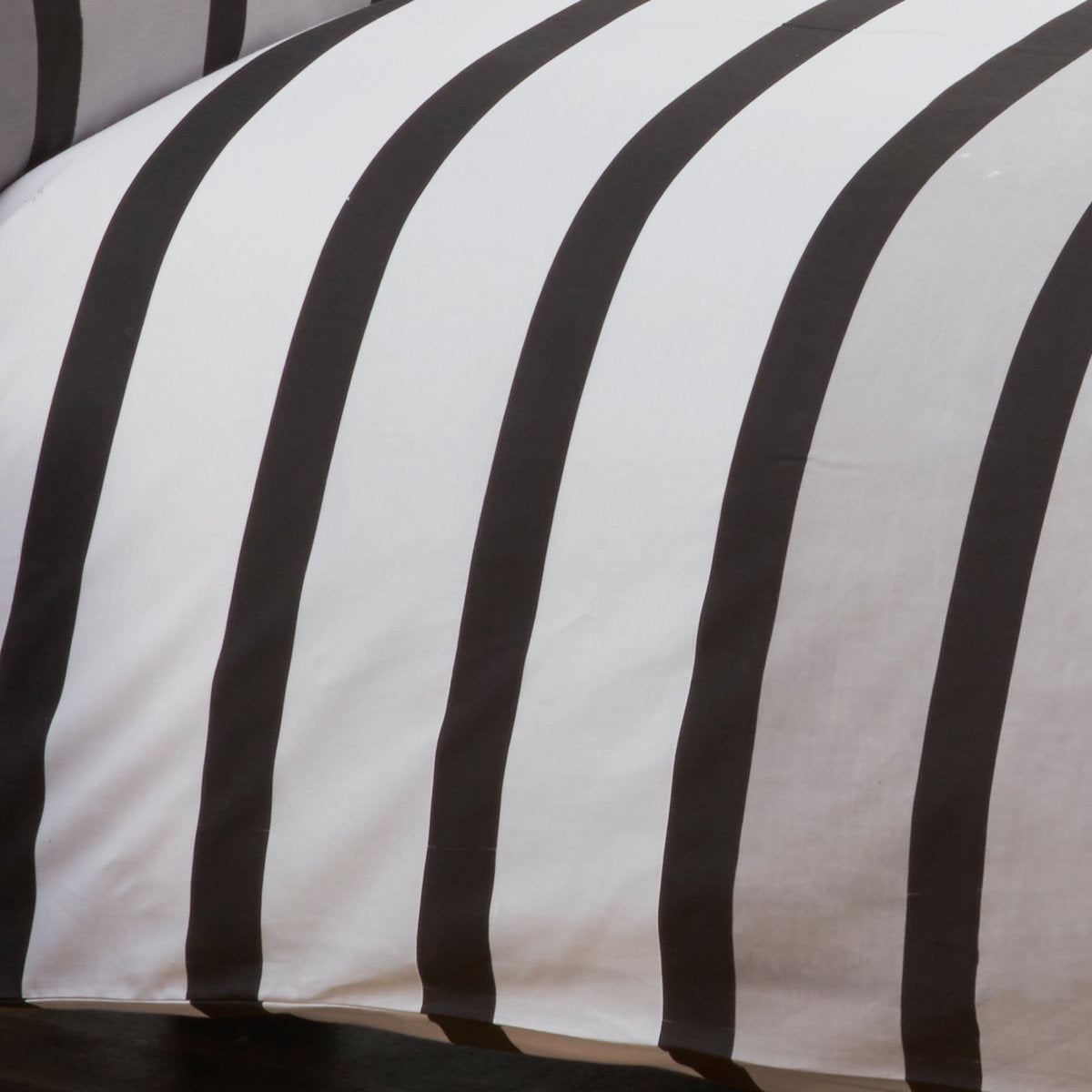 Soho Stripe Bedding - Black/Grey