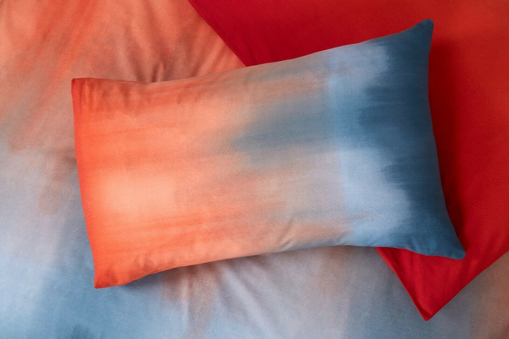 Ombre Duvet Set - Red Or Spice